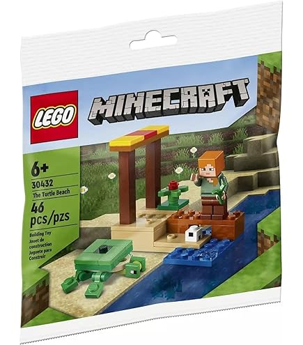 Amazon.com: LEGO 樂高30672 Minecraft Steve mit Baby - Panda : 玩具