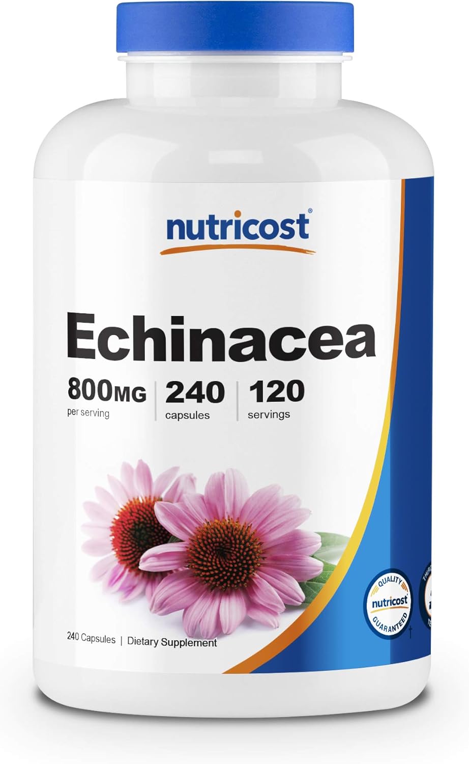 Nutricost Echinacea 800mg, 240 Capsules - Veggie Caps, Non GMO, Gluten Free, 120 Servings: Health & Personal Care