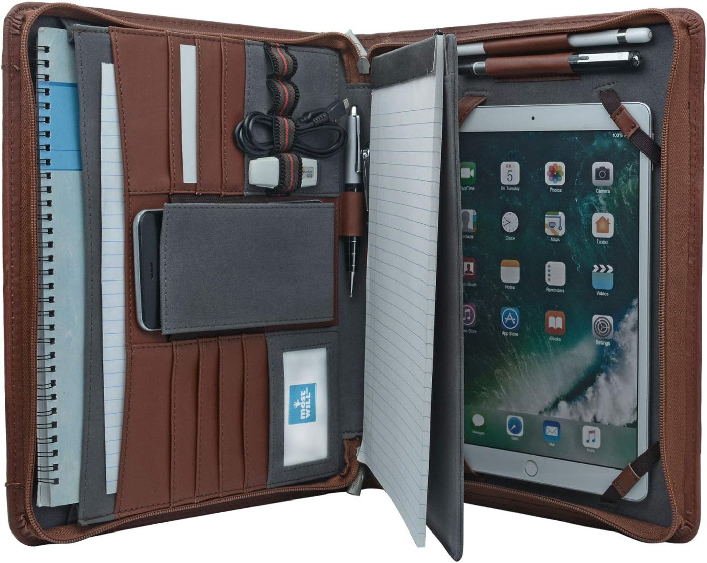 iCarryAlls iPad Pro Portfolio Case with Notepad Holder