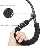 TagME Slip Lead for Dogs 1.8m Reflective Padded Handle Training Leash Black view 3