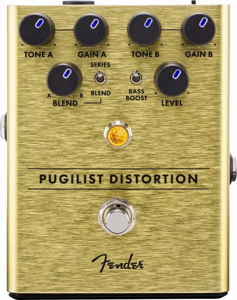 Fender Pugilist Distortion Guitar Effects Pedal