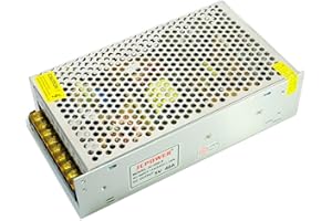 BTF-LIGHTING AC100-240V to DC5V40A Max200W Suit Switching Power Supply Device Transformer Adapter Converter for LED Strip/String/LED Matrix,CCTV Camera,Security System,Radio,Cats