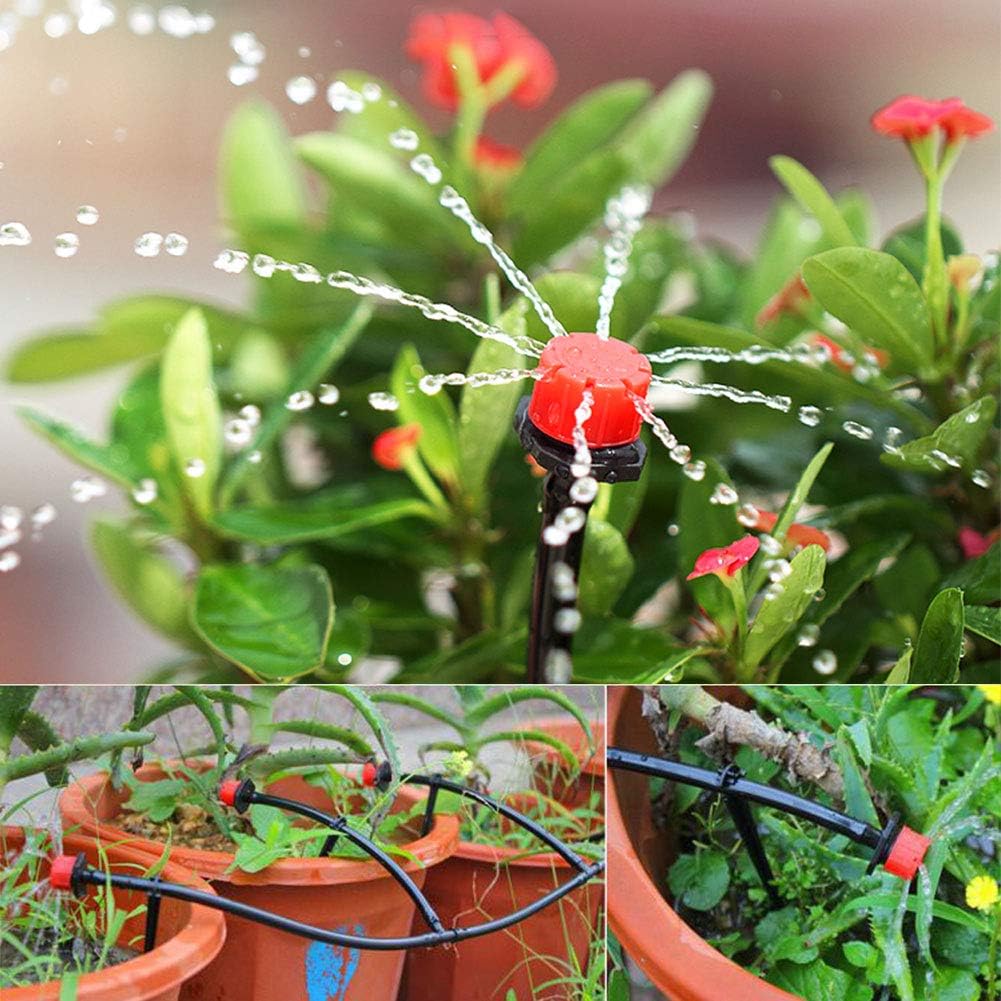 TedGem Kit de riego por goteo, sistema de riego automático DIY con ...