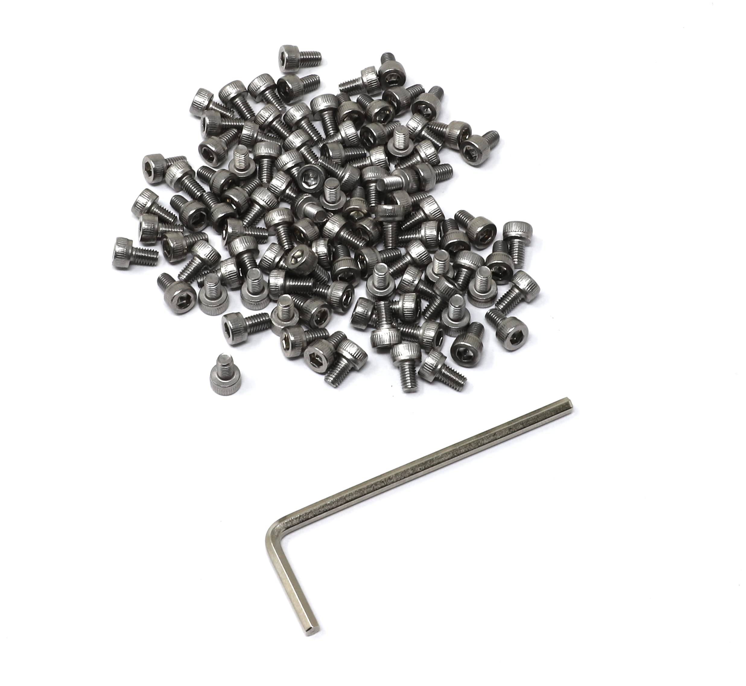 iexcell 100 Pcs M3 x 5 Thread Pitch 0.5 mm