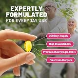 PH PROWISE Odourless Garlic Capsules 45000mg Softgels 200 count view 4