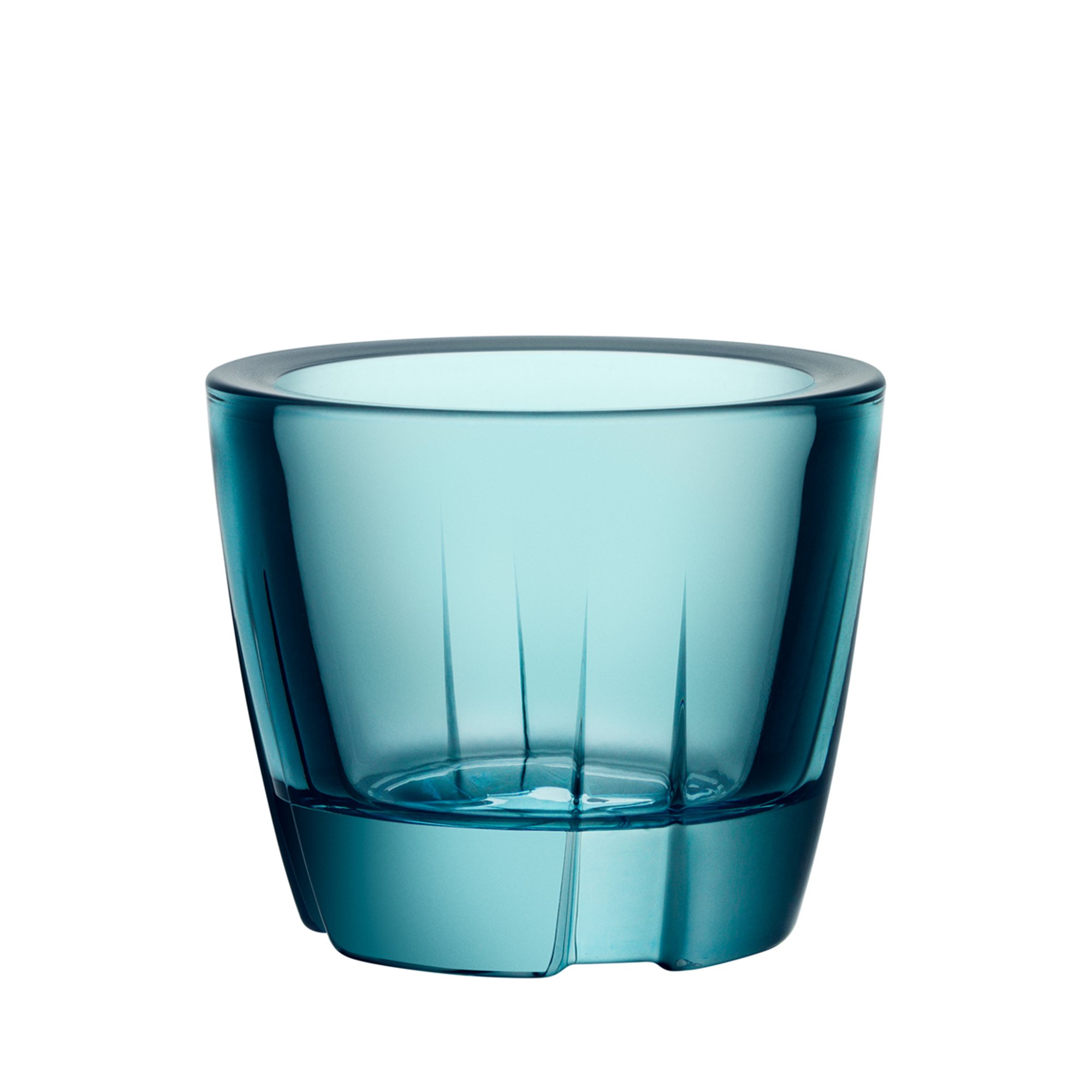 Kosta Boda 7061608 Bruk Anything Bowl/Votive, Glass, Sea Turquoise