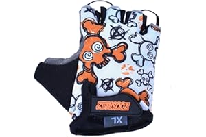 ZippyRooz Toddler & Little Kids Bike Gloves for Balance and Pedal Bicycles for Ages 1-8 Years Old. 8 Designs for Boys & Girls
