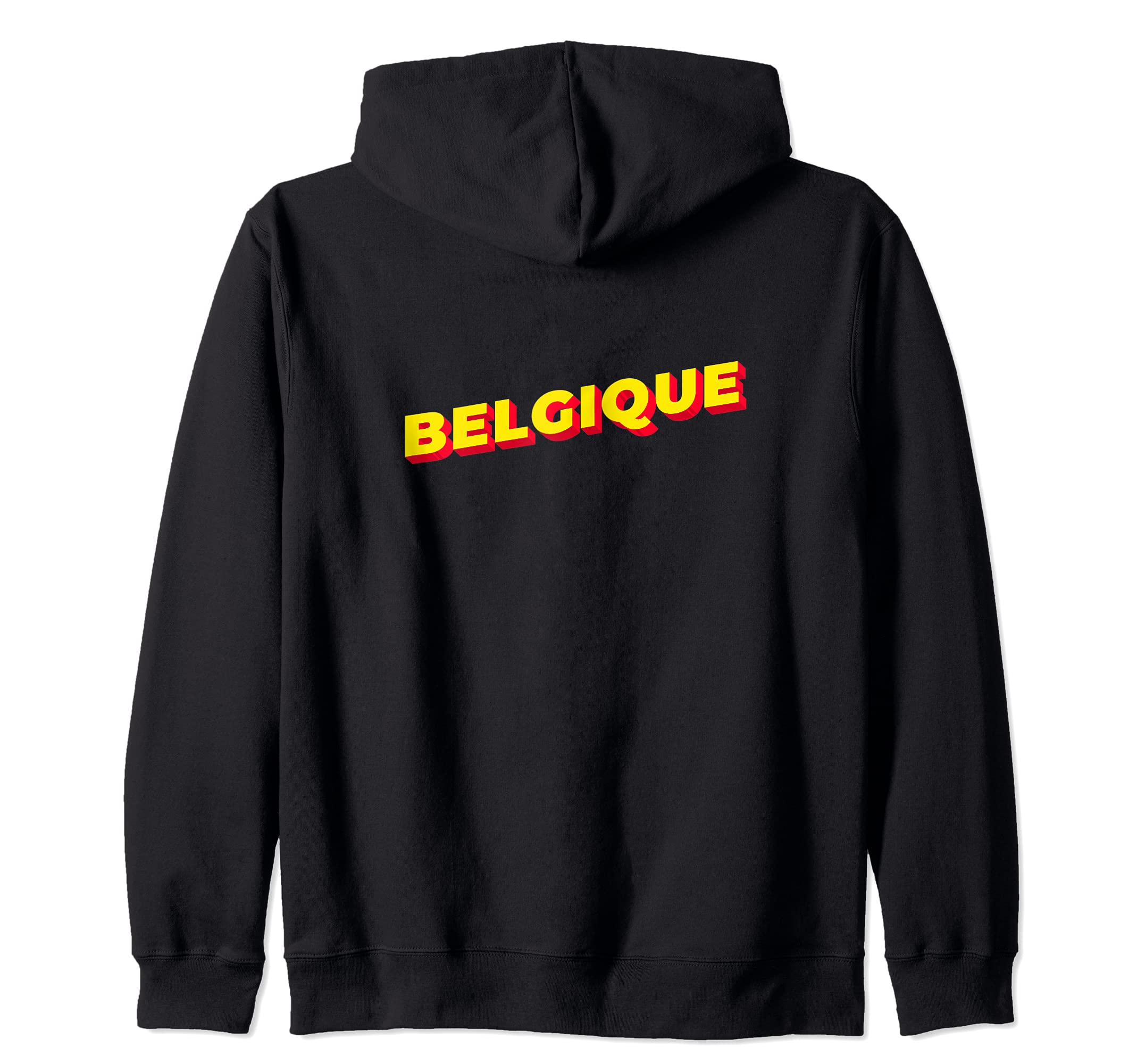 Flag Belgium Zip Hoodie