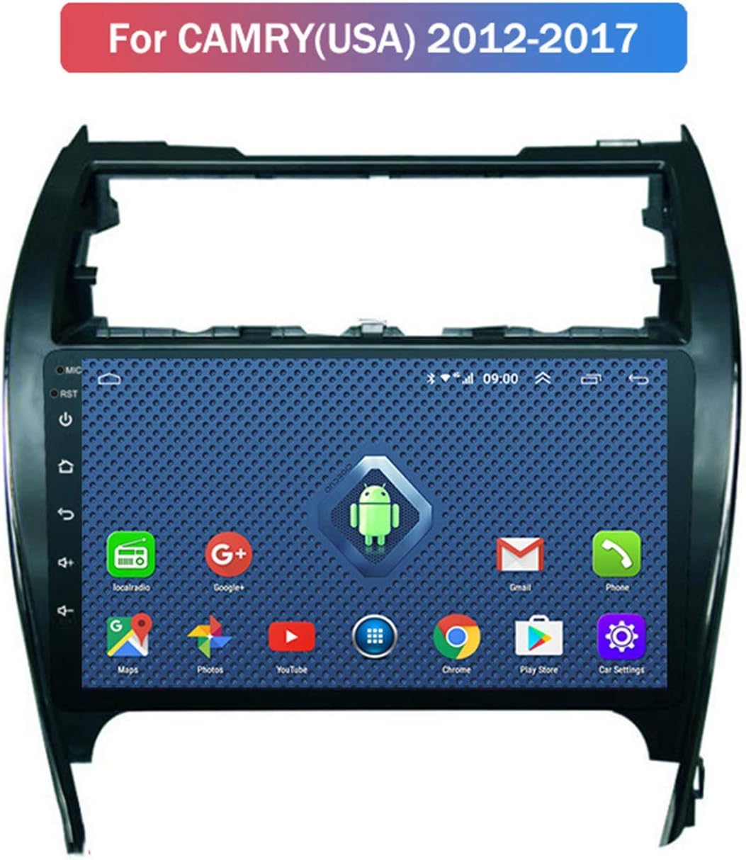 DUMXY Car Stereo GPS Navigator Car Radio Head Unit for Toyota camry 2012-2017 US Version Support Mirror Link/Steering Wheel Control/Bluetooth/USB/Wifi/DAB/AUX/Carplay