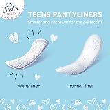 Lil-Lets Teens Liners X64 Petite & Slim Pantyliners Unscented view 7