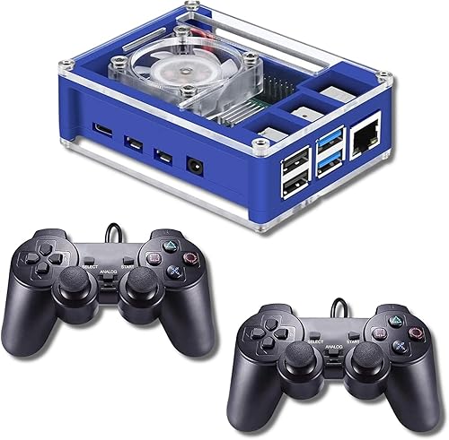 Retropie Emulation Console 130,000+ Games Raspberry Pi 4B Fully