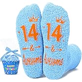HAPPYPOP Birthday Gifts Socks for Teen - 13-21 Year Old Gifts for Boys Girls & Women Men