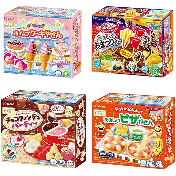 ホップ24枚入り Amazon.com: Popin' Cookin' Japaneese DIY Kit Assortment 4pcs
