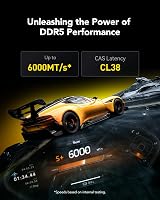 Lexar THOR OC DDR5 RAM 32GB Kit 6000 MHz 2x16GB UDIMM Desktop Memory view 2