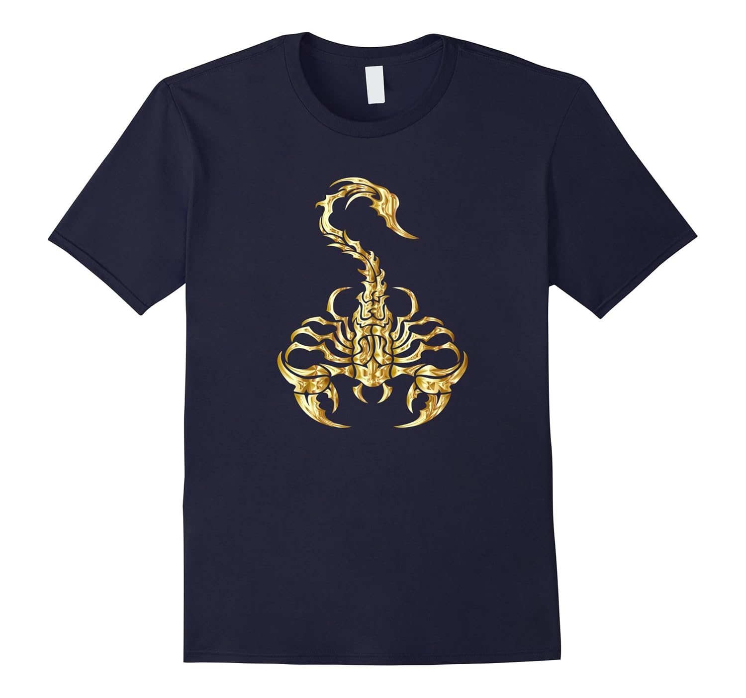 Tribal Scorpion T-Shirt Scorpio Astrology Zodiac Tattoo Tee-Rose