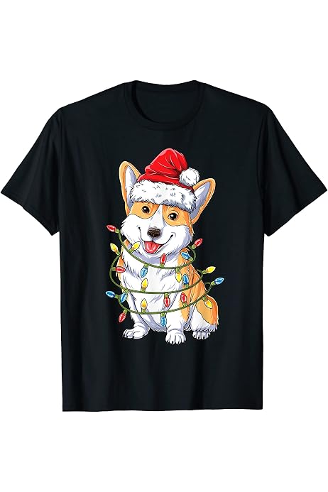 Corgi Ugly Christmas Sweater Style 