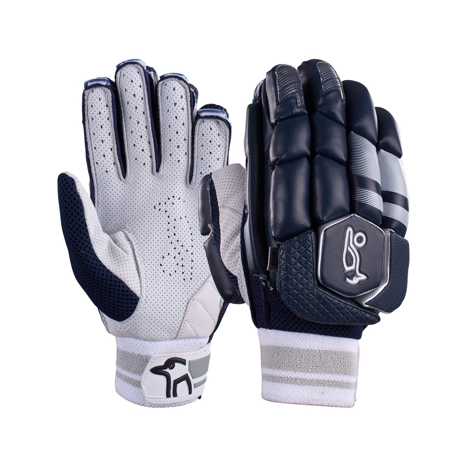 Kookaburra 2.1 T/20 - Navy Cricket Batting Gloves - a l/h