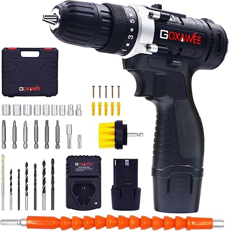 Goxawee Cordless Drill