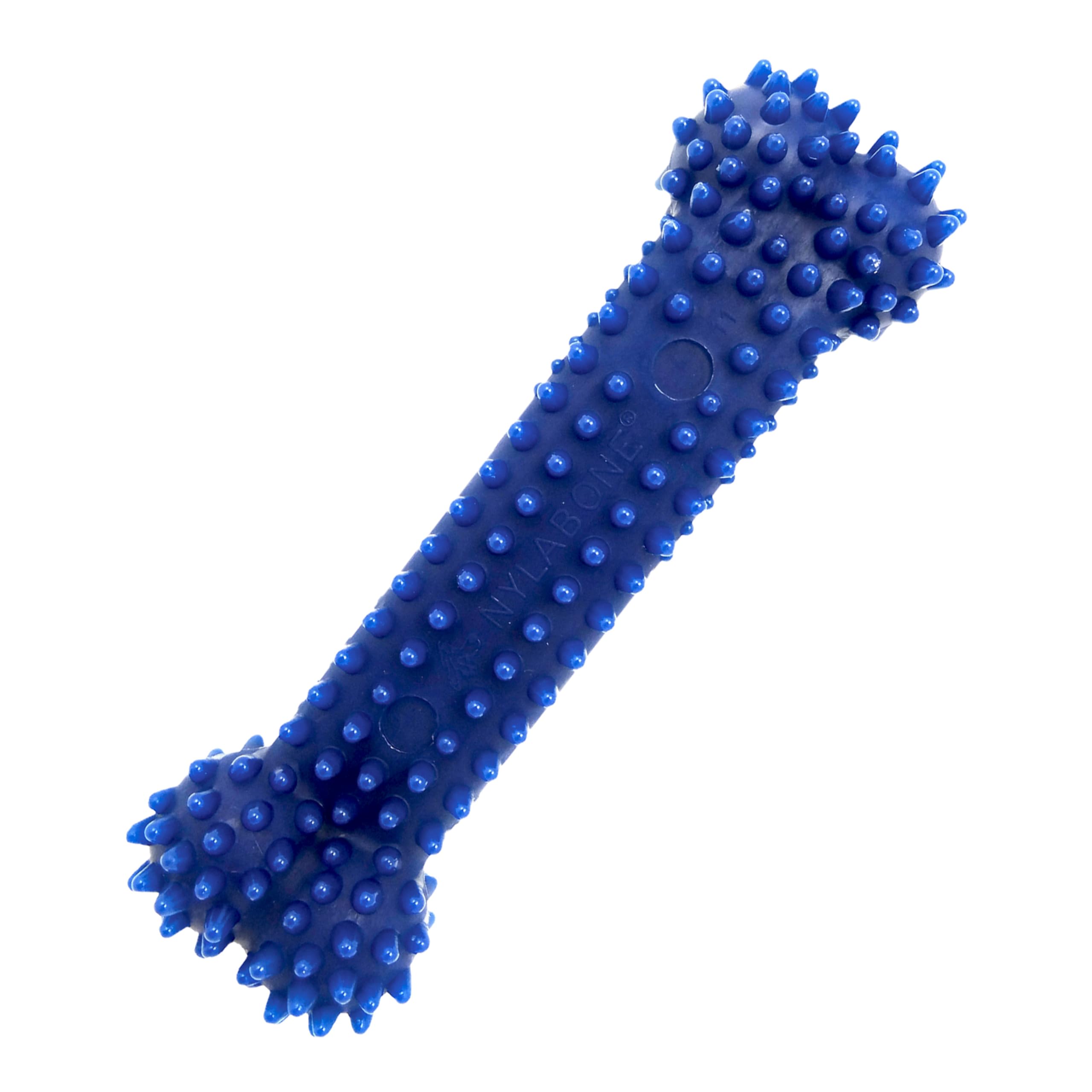 Nylabone Moderate Flexible Dental Dog Chew Toy, Nodules Help Clean Teeth, Chicken Flavour, X-Small, for Dogs Up to 7 kg