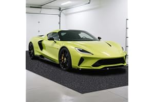 Noliven 18x7.9ft Garage Floor Mat, Reusable Oil pad with Anti-Leak Backing, Non-Slip Waterproof Garage Flooring Mat, for Floo