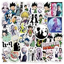 Akstorez Hunter X Hunter License Card 3x4 Inch for Laptop Window