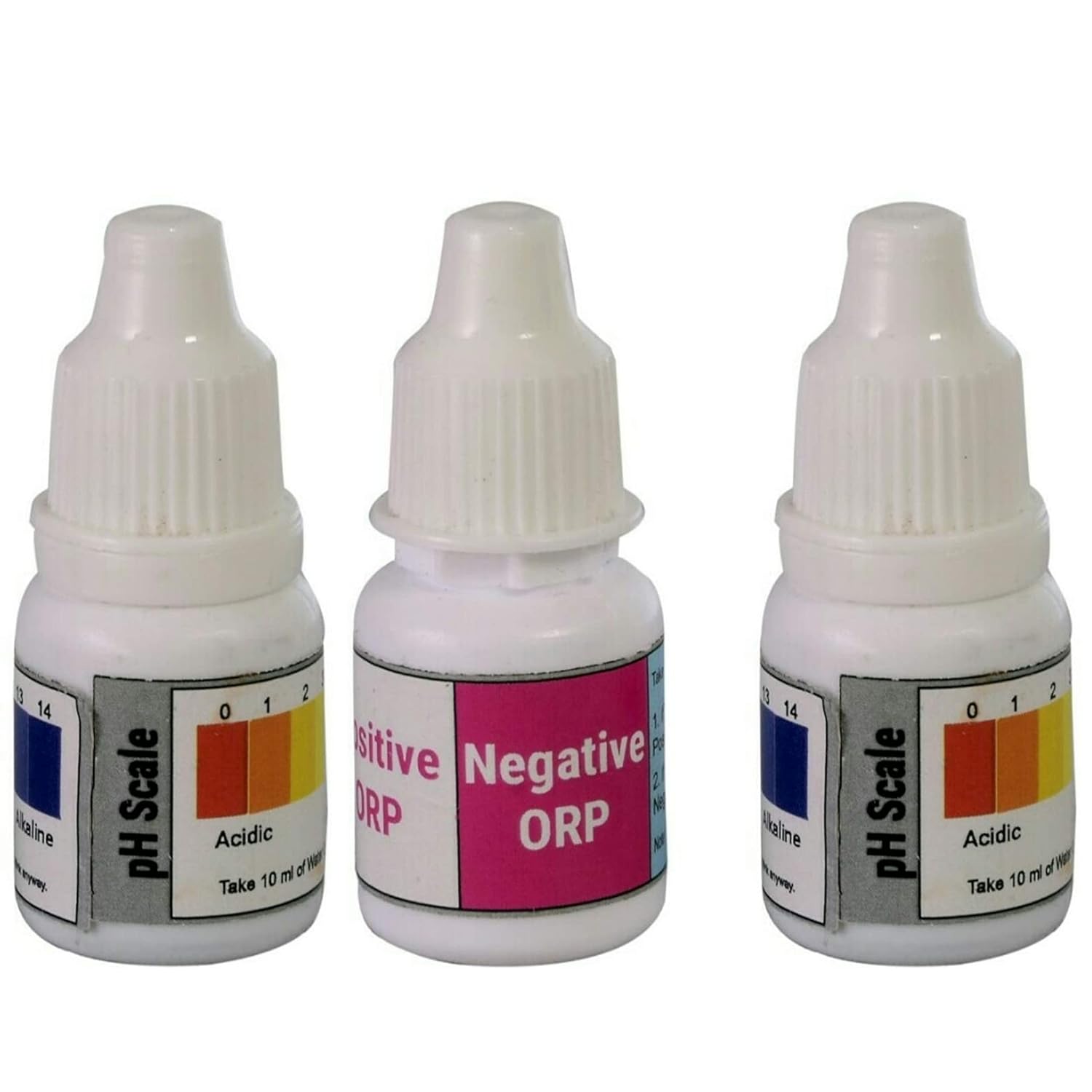 PH & ORP Testing Kit/Alkaline Level Testing Liquid Bottles by Bio