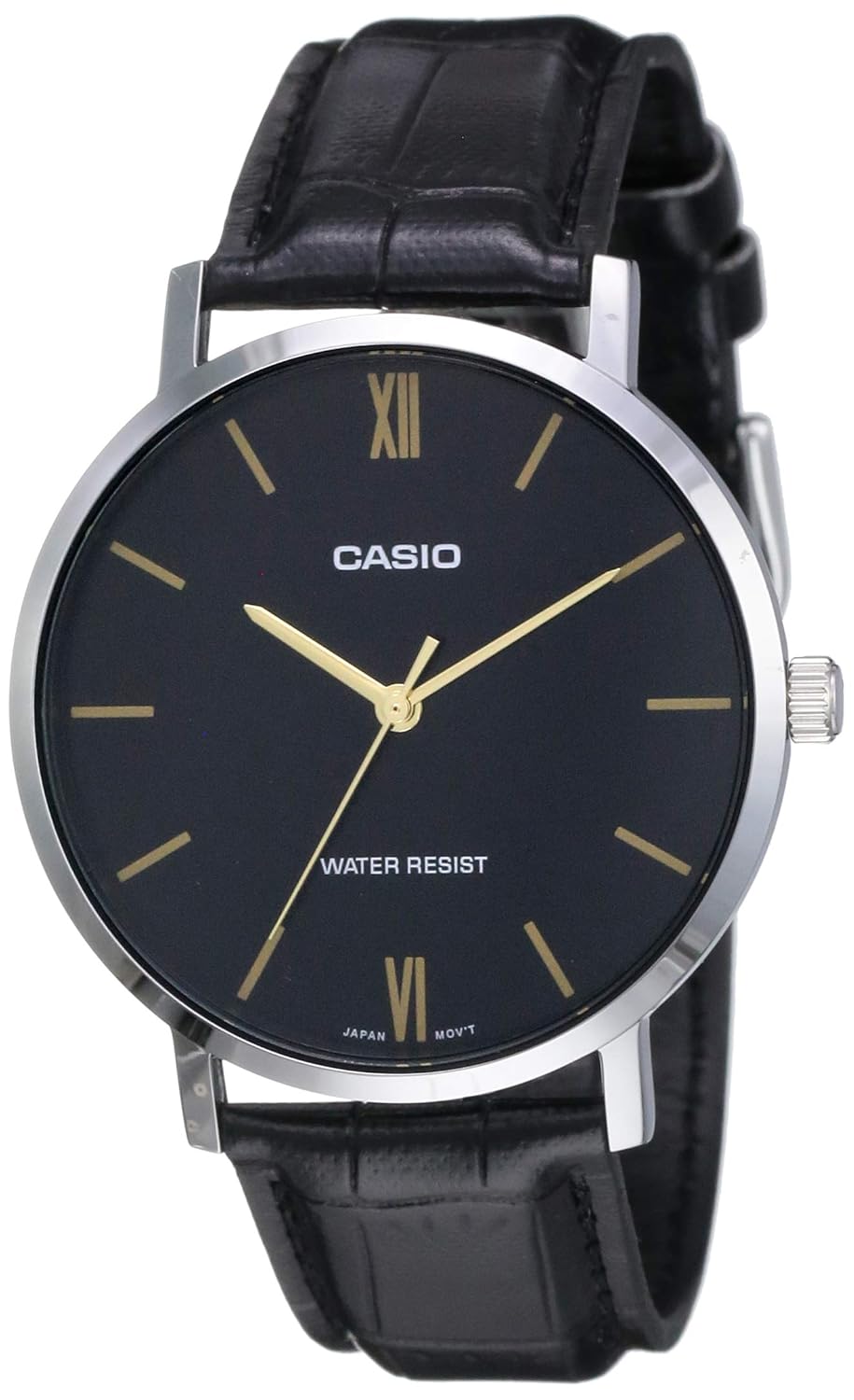 Buy Casio Enticer Men Analog Black Dial Men's Watch MTPVT01L1BUDF