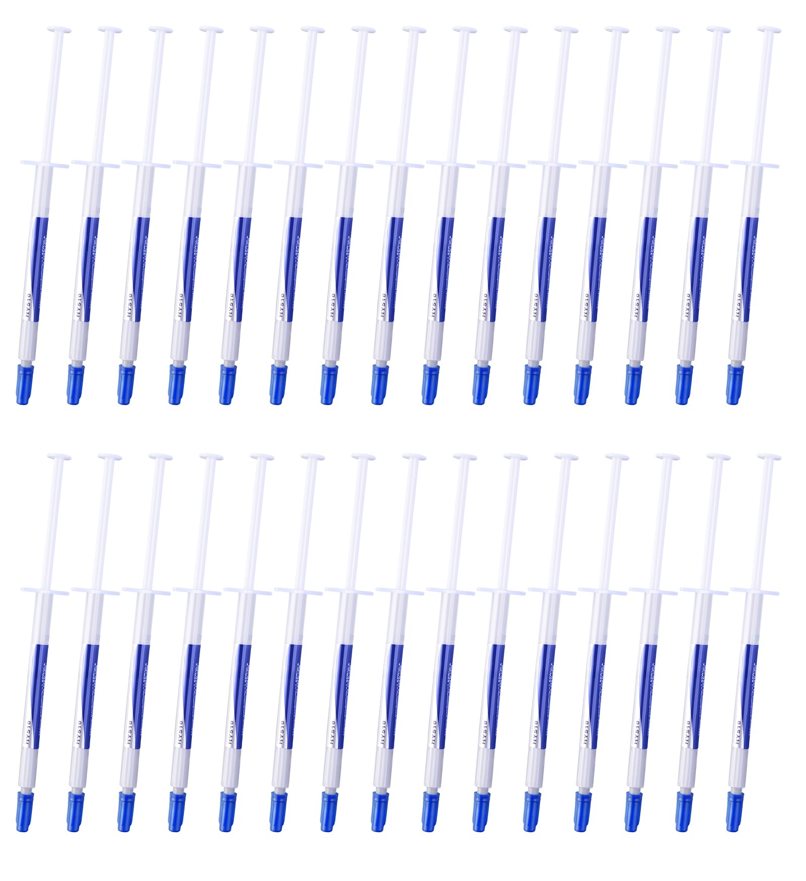 MoneyQiu HY510-30PCS(1PCS-1g) CPU thermal heatsink paste Silicone Grease Compound Carbon Based High Performance non-conductive for pc cpu gpu PS4 30 Gram