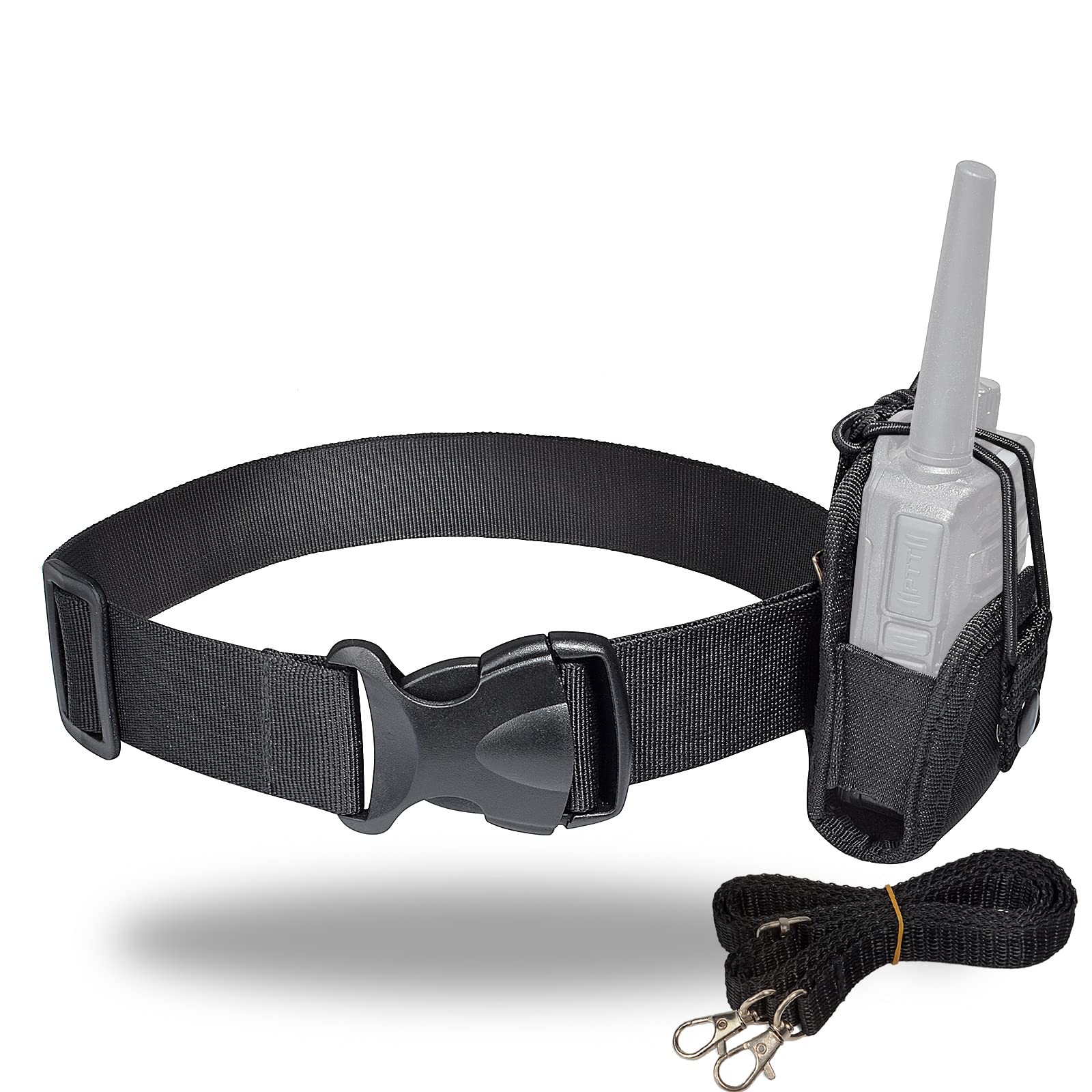 Photo 1 of HYSHIKRA Universal Radio Case, Walkie-Talkie Nylon Holder Holster Case Pouch Accessories with Shoulder Strap and Waist Strap for Baofeng UV5R Midland Motorola Talkabout Cobra Retevis Two Way Radio