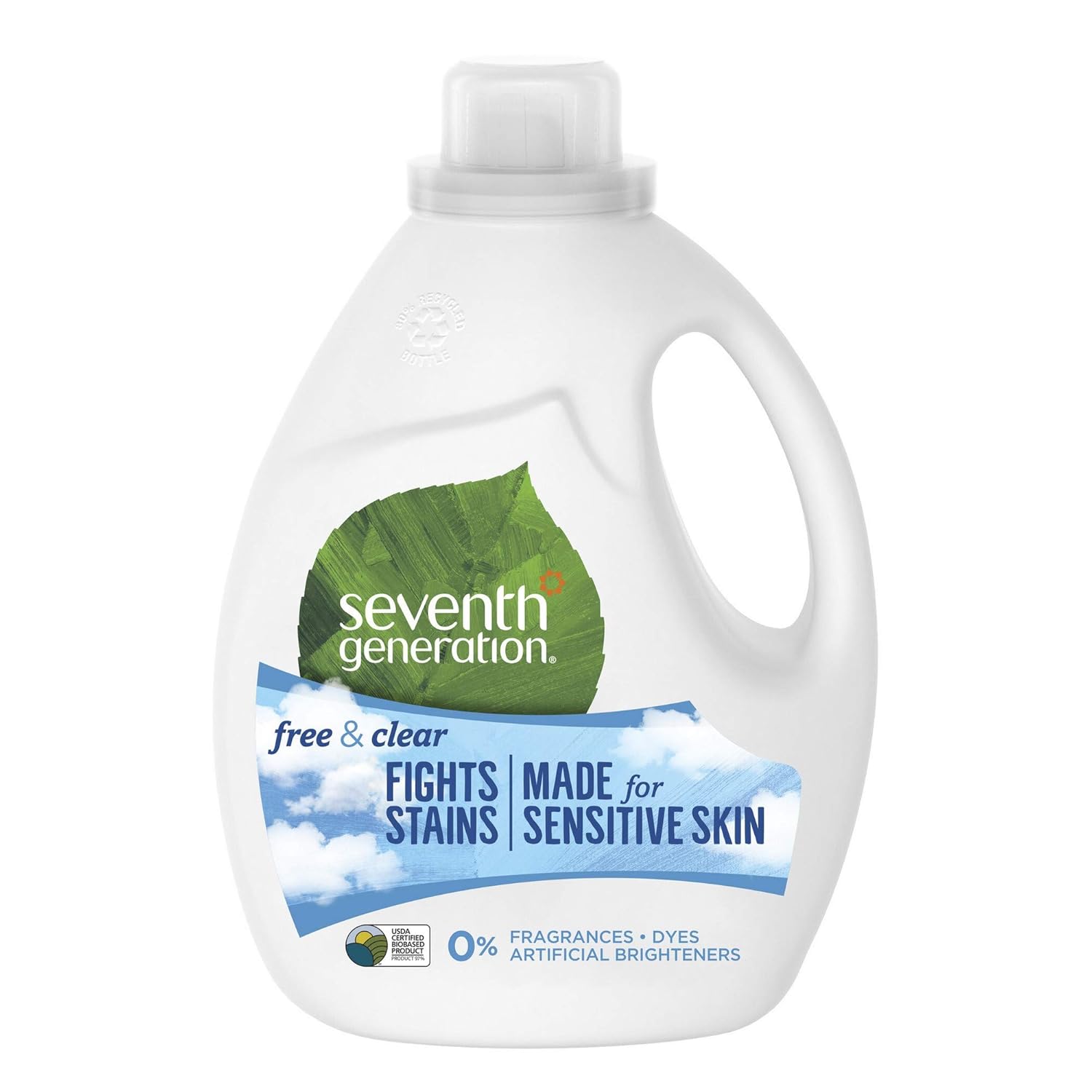 Amazon Com Seventh Generation Laundry Detergent Free Clear 100 Oz Health Personal Care