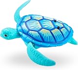 Robo Alive Robo Turtle Robotic Toy 2 Pack Orange Blue Water Powered view 2