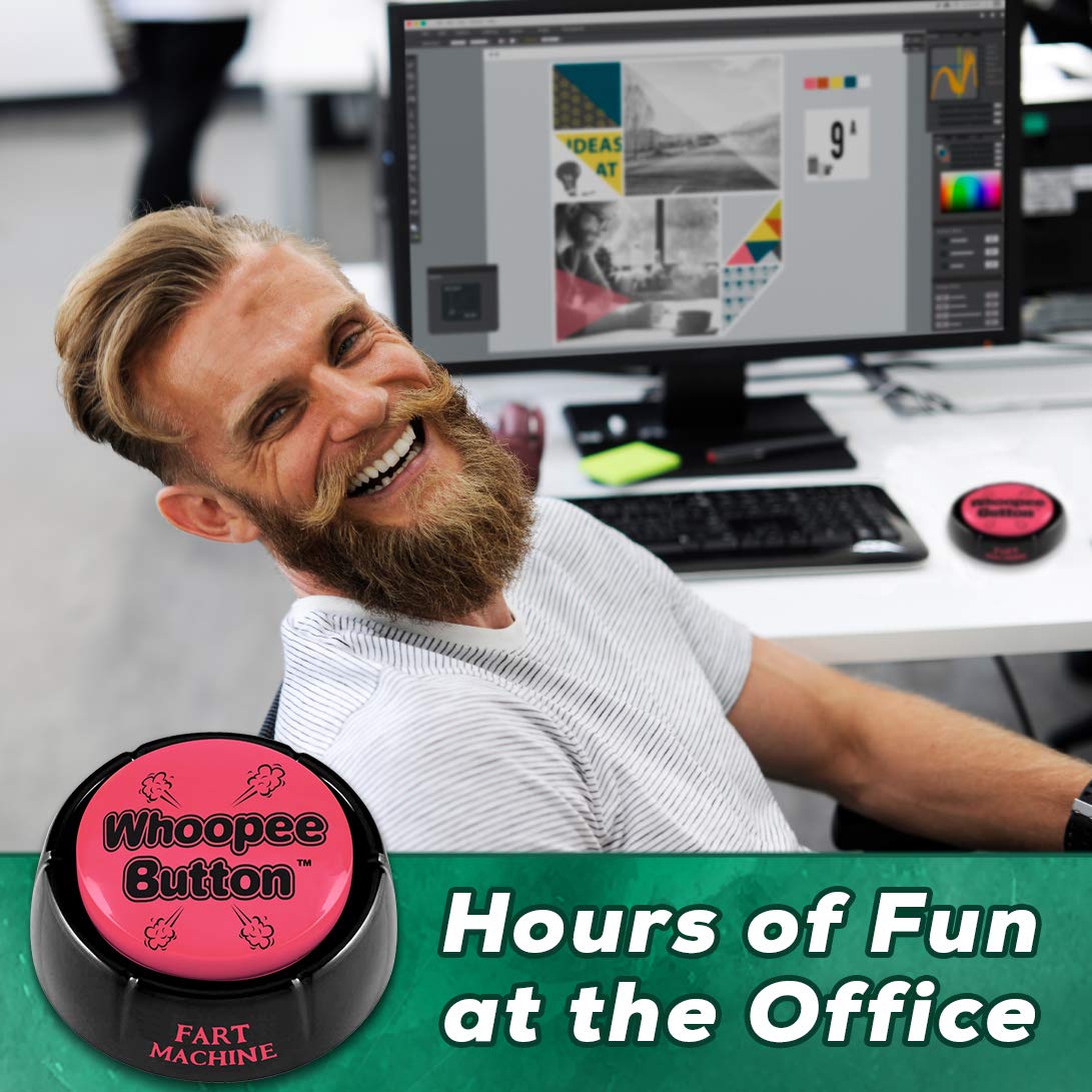 The Ultimate Whoopee Cushion - Whoopee Button The Perfect Fart Machine, New Fart Button, Kids and Adult Fart Toy