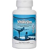 VITÄLZYM Digestive Enzymes for Gut Health | Proteolytic Systemic Multi Enzymes with Serrapeptase for Women and Men | Helps Increase Blood Flow and Maintain Digestive Health (90 Capsules)