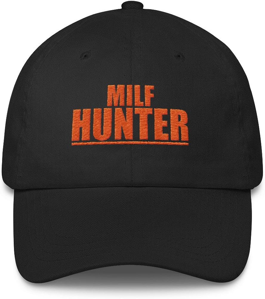 JG Milf Hunter Dad Cap Funny Men’s Hat Comfortable Adjustable