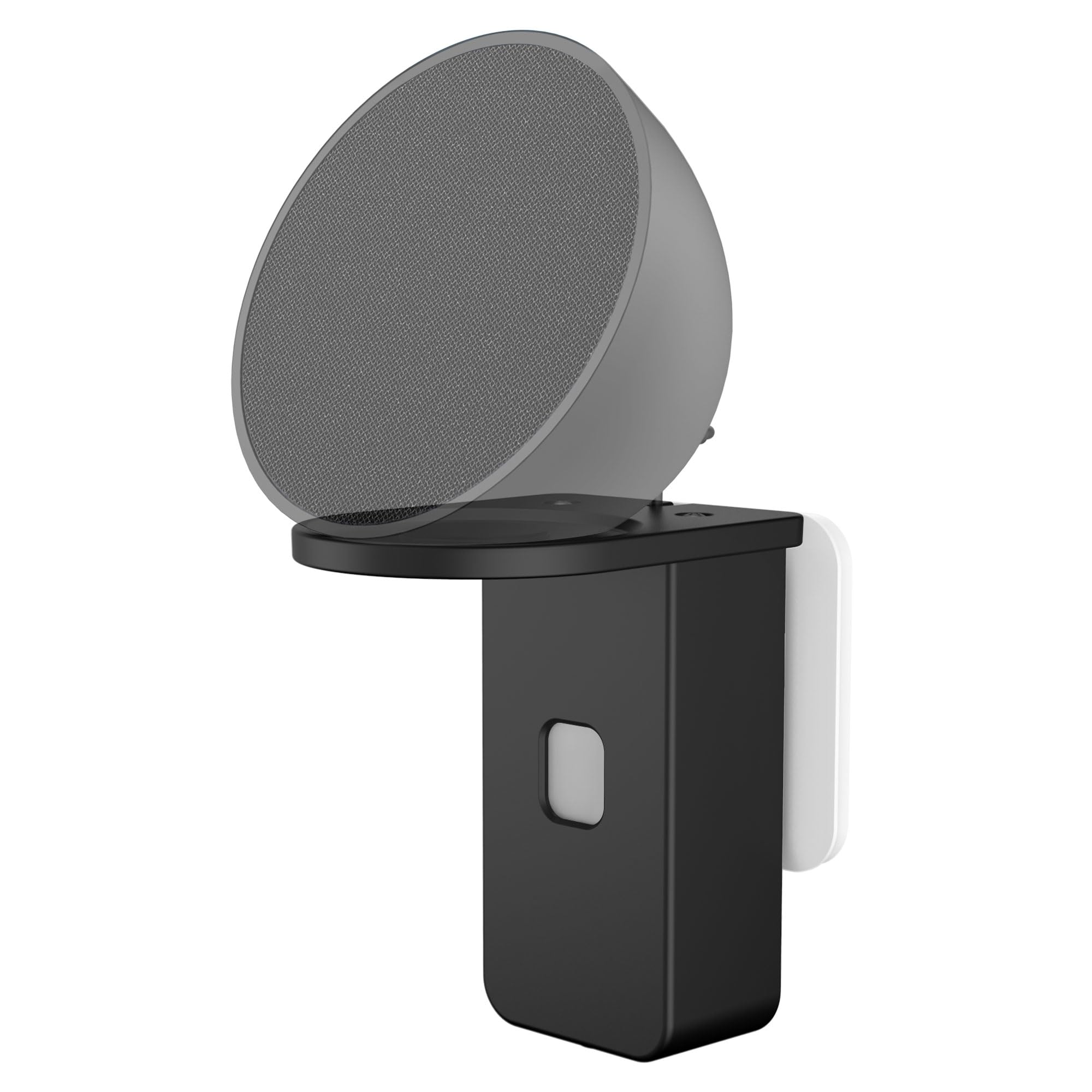 Cozycase Plug Wall Mount for Pop/Dot Stand Holder Built-in Cable Management Compatible with Google Nest/Home Mini(Black)