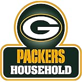 Siskiyou Sports NFL Green Bay Packers Household Auto Decal, Team Colors, One Size