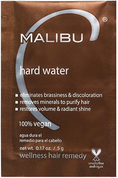 Malibu C Hard Water Wellness Crystals Hair Treatment 5 Minute Rinse