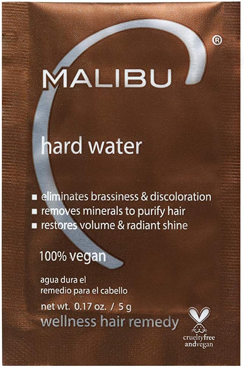 Malibu C Hard Water Wellness Crystals Hair Treatment 5 Minute Rinse