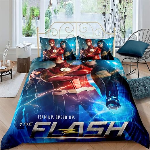 the flash twin bedding set