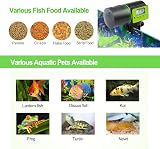 Podazz Automatic Aquarium Fish Feeder Moisture-Proof Timer Green view 6