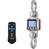 Bonvoisin Crane Scale 11000lb Hanging Scale with Peak Hold &amp; Remote | Heavy Duty Digital Hoist Scale for Livestock, Industrial Use, OIML III Accuracy, kg/lb Switchable, Adjustable Auto Off Timer