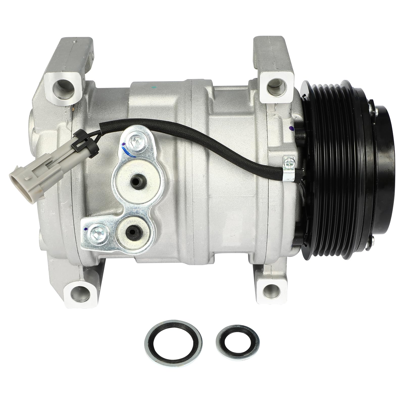Photo 1 of ECCPP AC Compressor Fast Cooling 2000-2013 for Cadillac DeVille Seville for Chevrolet Silverado 2500 3500 for GMC Sierra 1500 2500 3500 Air Conditioning Compressor