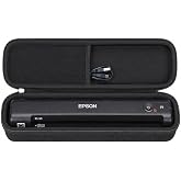 Case for Epson Workforce ES-50 ES-60W Document Scanner (Case Only) | Carrying Case, Water-resistant &amp; Shock-resistant, Mesh Pocket Stores Charging Cable