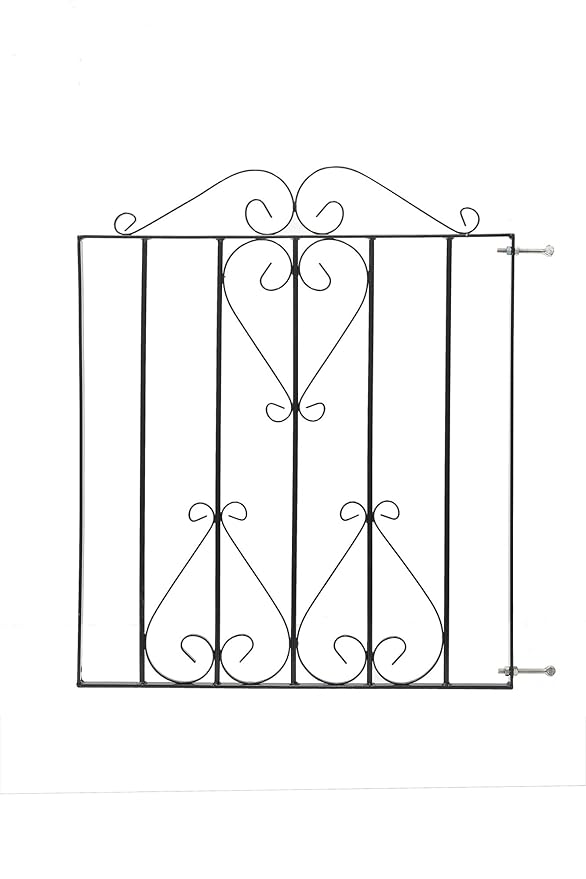 LUDLOW SMALL SCROLL METAL GATE Fits opening 930mm 970mm Amazon.co.uk Garden & Outdoors