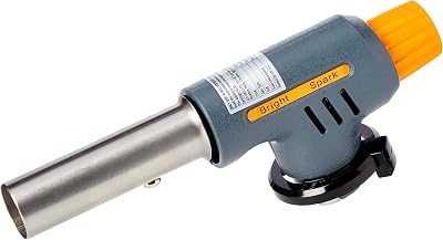 Bright Spark 1-Piece Blowtorch Grey 12 x 4.5 x 6 cm Catering