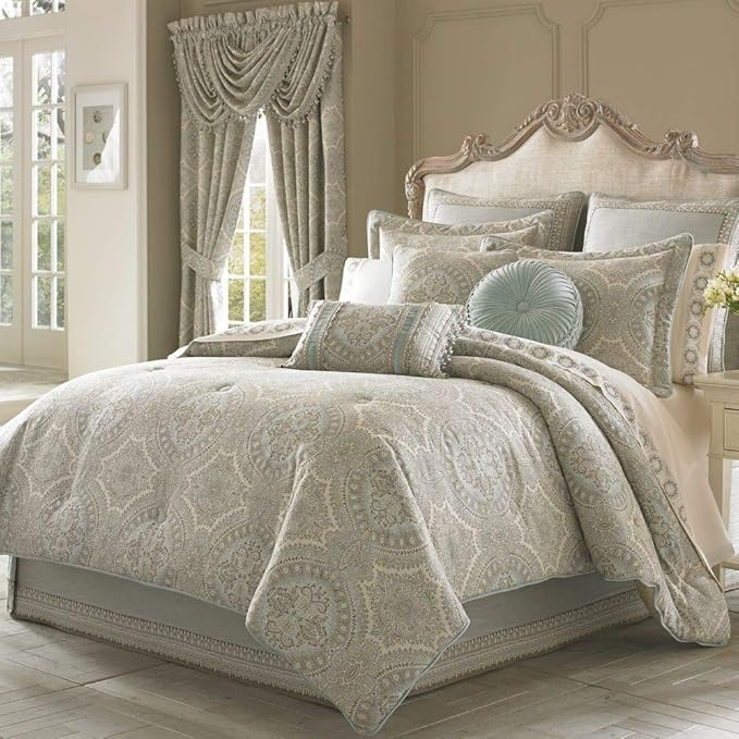 Amazon HNU 4 Piece Designer Comforter Full Traditional Victorian 