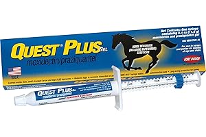 QUEST PLUS HORSE DEWORMER GEL - 0.40 OUNCE