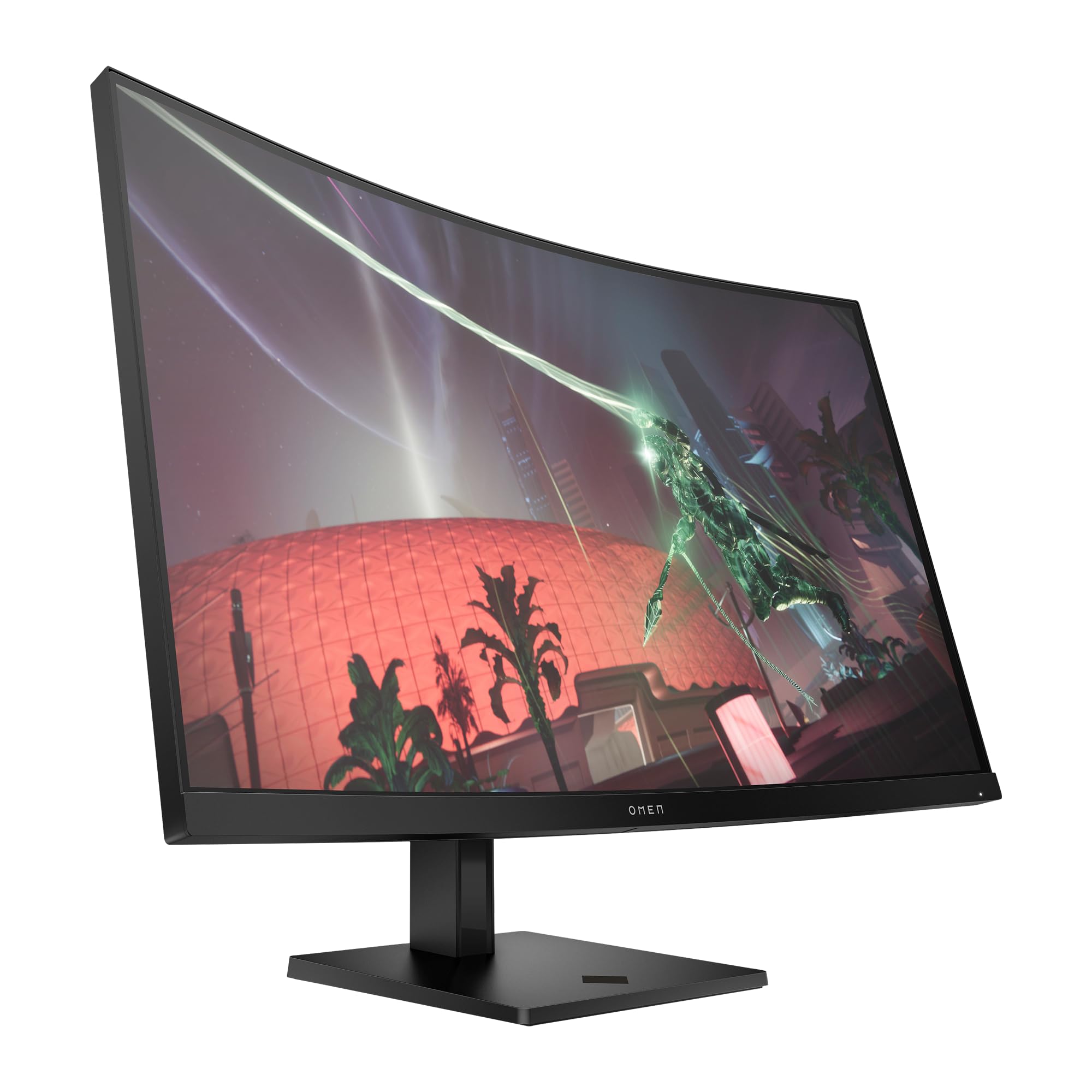 HP OMEN 32c QHD 165Hz Curved Gaming Monitor, QHD Display (2560 x 1440), VA Panel, 99% sRGB, 90% DCI-P3, 16:9, AMD FreeSync Premium Technology, 32c (2023)