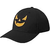 Halloween Hat Pumpkin Baseball Cap for Women for Men Pumpkin Accessories Adult