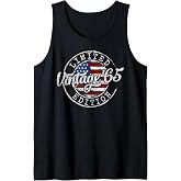 Vintage 1965 Stamp 61st Birthday Gift Men Women 61 Year Old Tank Top